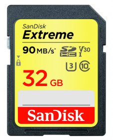 SDSDXNE-016G-GNCIN, SanDisk Extreme SDHC  SDXNE 16GB