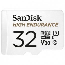 SDSQQNR-032G-GN6IA, SanDisk High Endurance microSDHC Card  SQQNR 32G