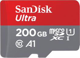 SDSQUAR-200G-GN6MN, SanDisk Ultra microSDXC  SQUAR 200GB