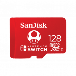 SDSQXAO-128G-GNCZN, SanDisk and Nintendo Cobranded microSDXC  SQXAO