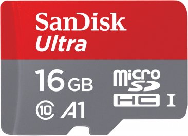 SDSQUAR-016G-GN6MN, SanDisk Ultra microSDHC  SQUAR 16GB